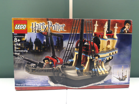 LEGO Harry Potter The Durmstrang Ship 4768 New In Sealed Box Good Condition