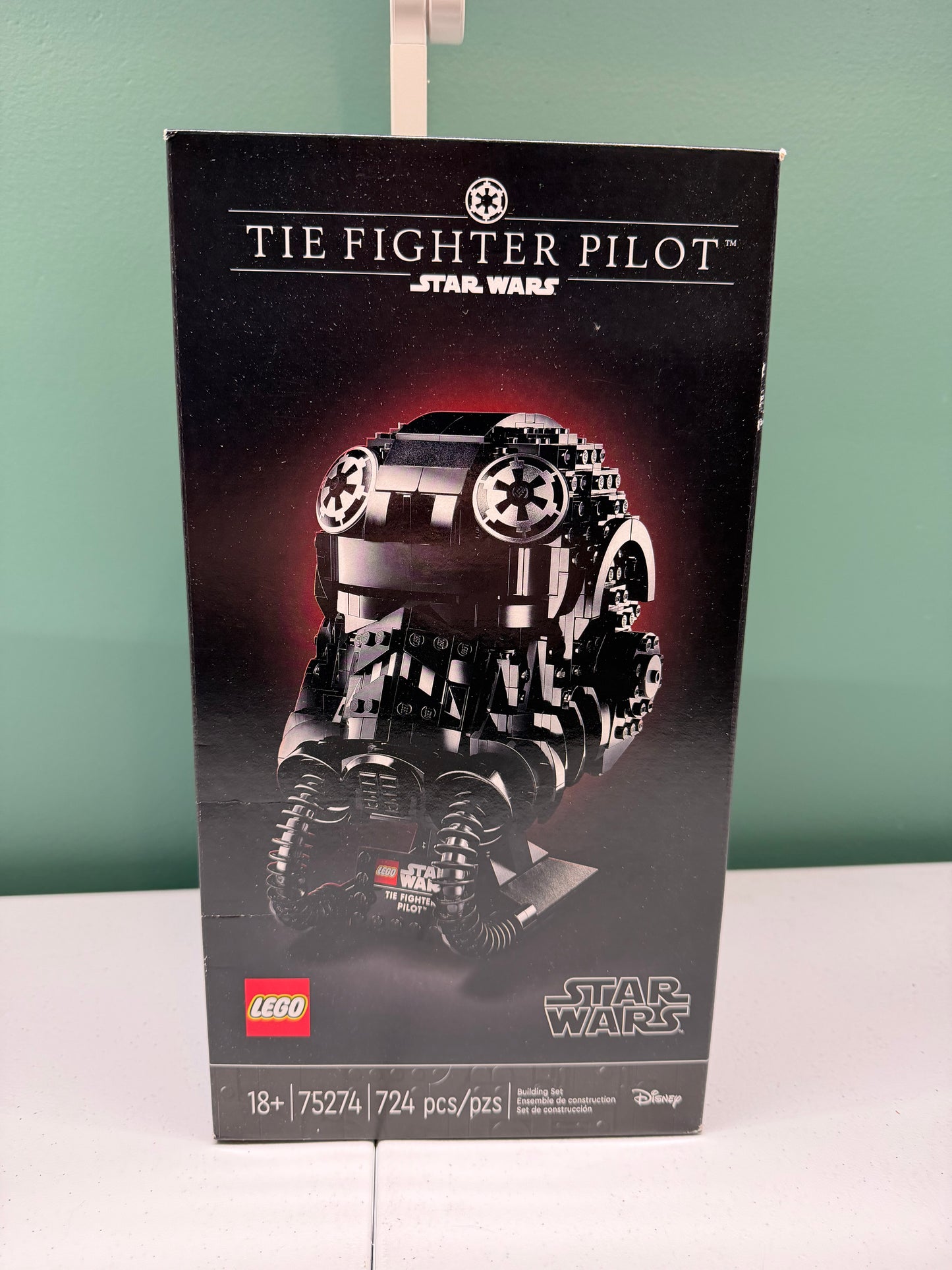 LEGO Star Wars TIE Fighter Pilot Helmet 75274 New In Sealed Box Great Condition
