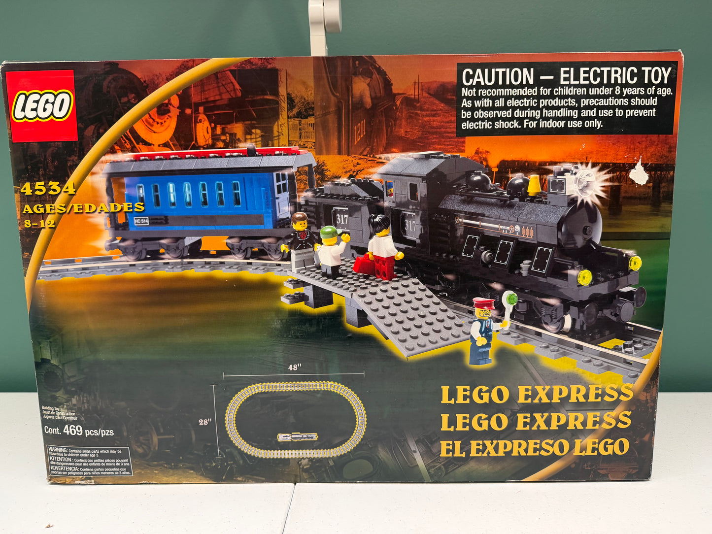 LEGO Train Express 4534 New In Sealed Box Good Condition!