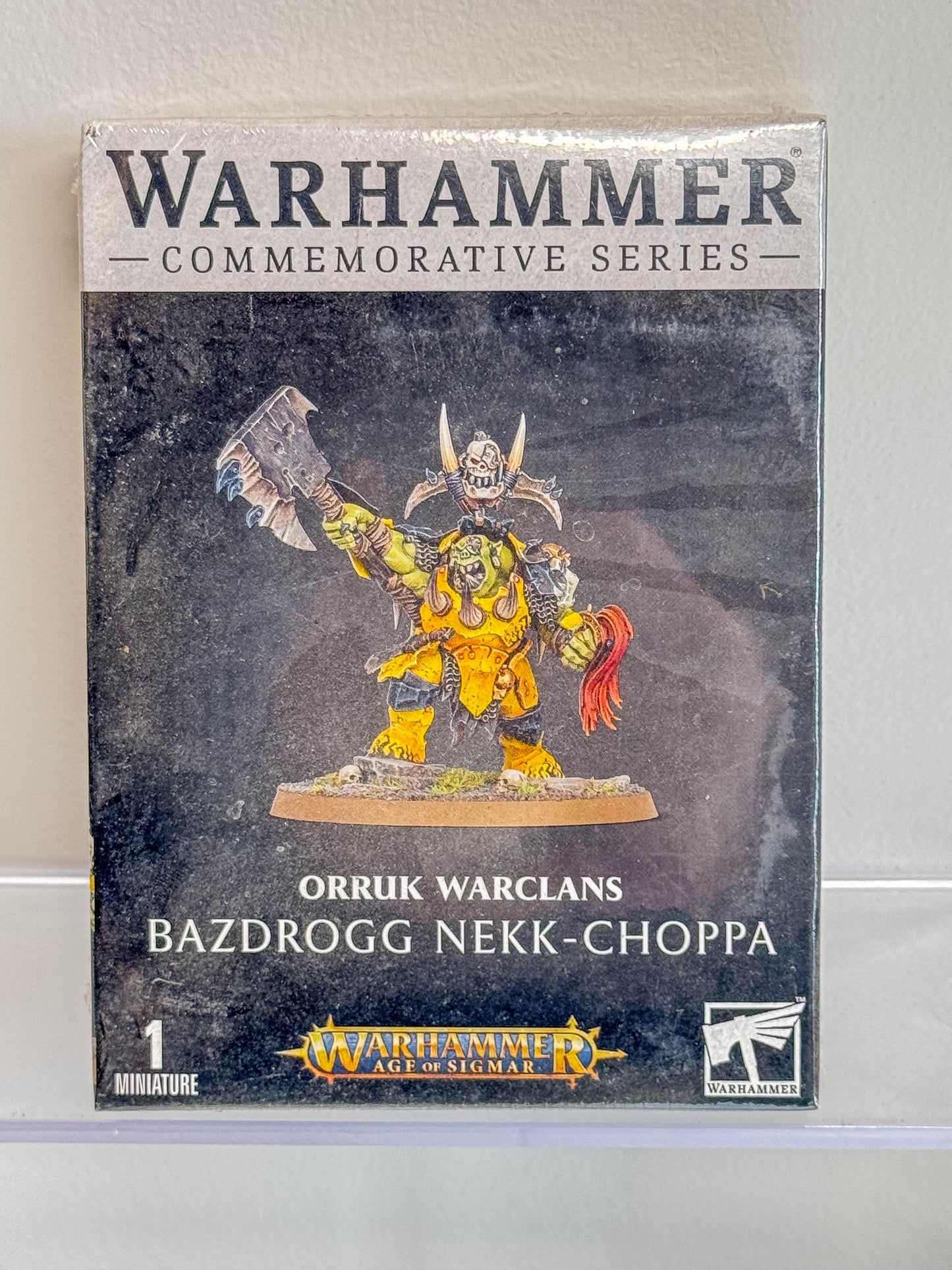 Bazdrogg Nekk-Choppa Orruk Warclans Age of Sigmar Commemorative Series NIB