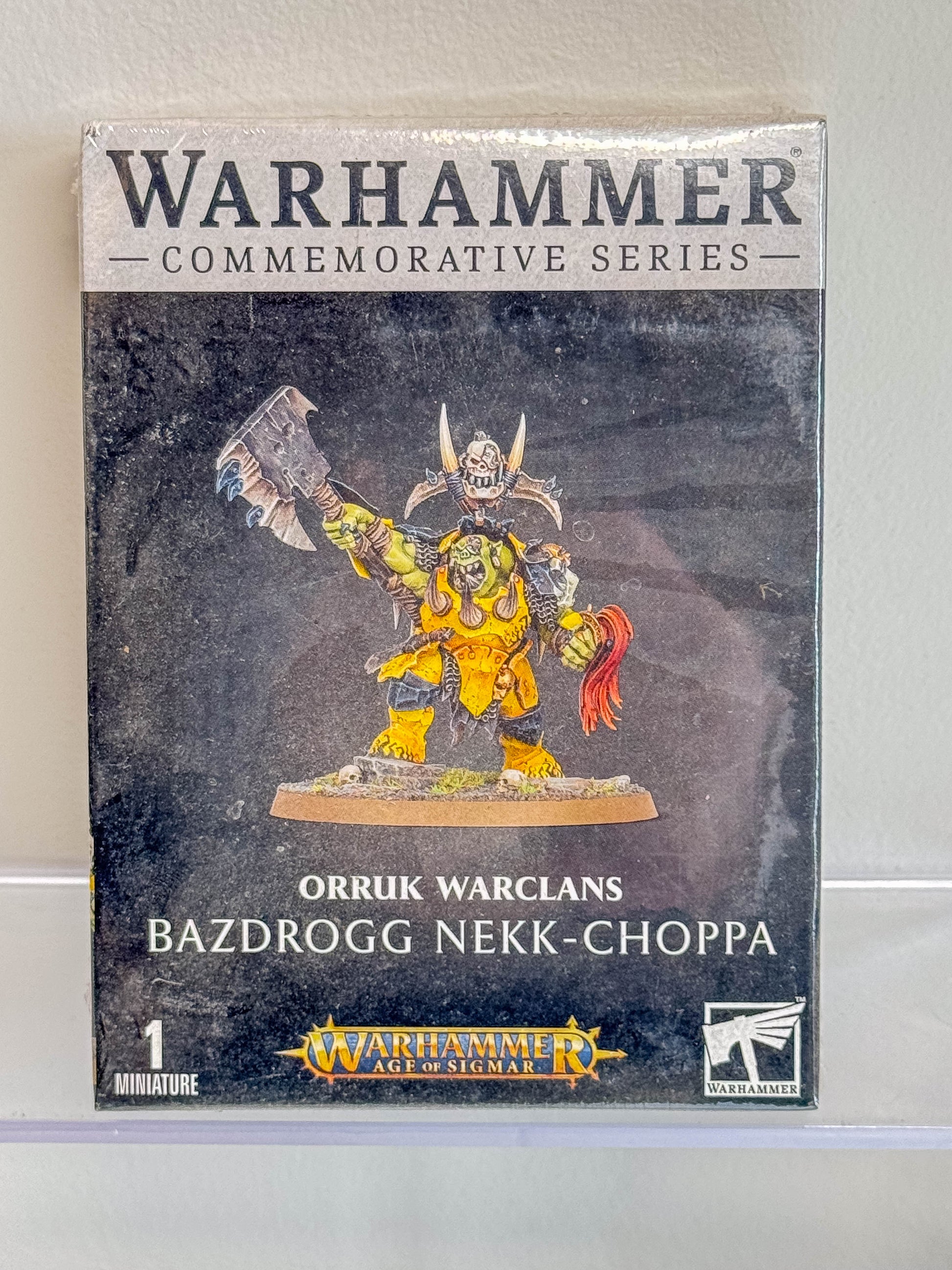 Bazdrogg Nekk-Choppa Orruk Warclans Age of Sigmar Commemorative Series NIB