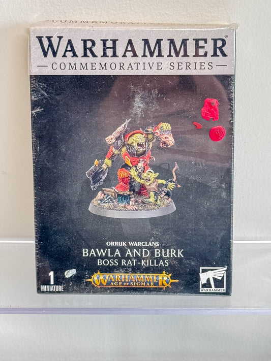 Bawla and Burk Boss Rat-Killas Orruk Warclans Age of Sigmar Commemorative Series
