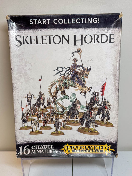 Start Collecting Skeleton Hordes Ossiarch Bonereapers AOS Games Workshop