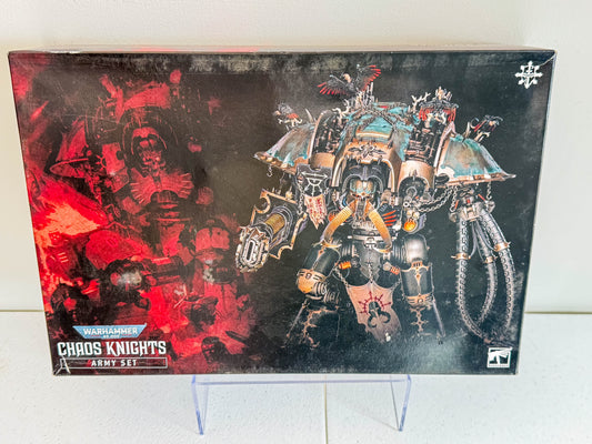 Chaos Knights Army Set Warhammer 40K Games Workshop Open Box No Cards / Codex