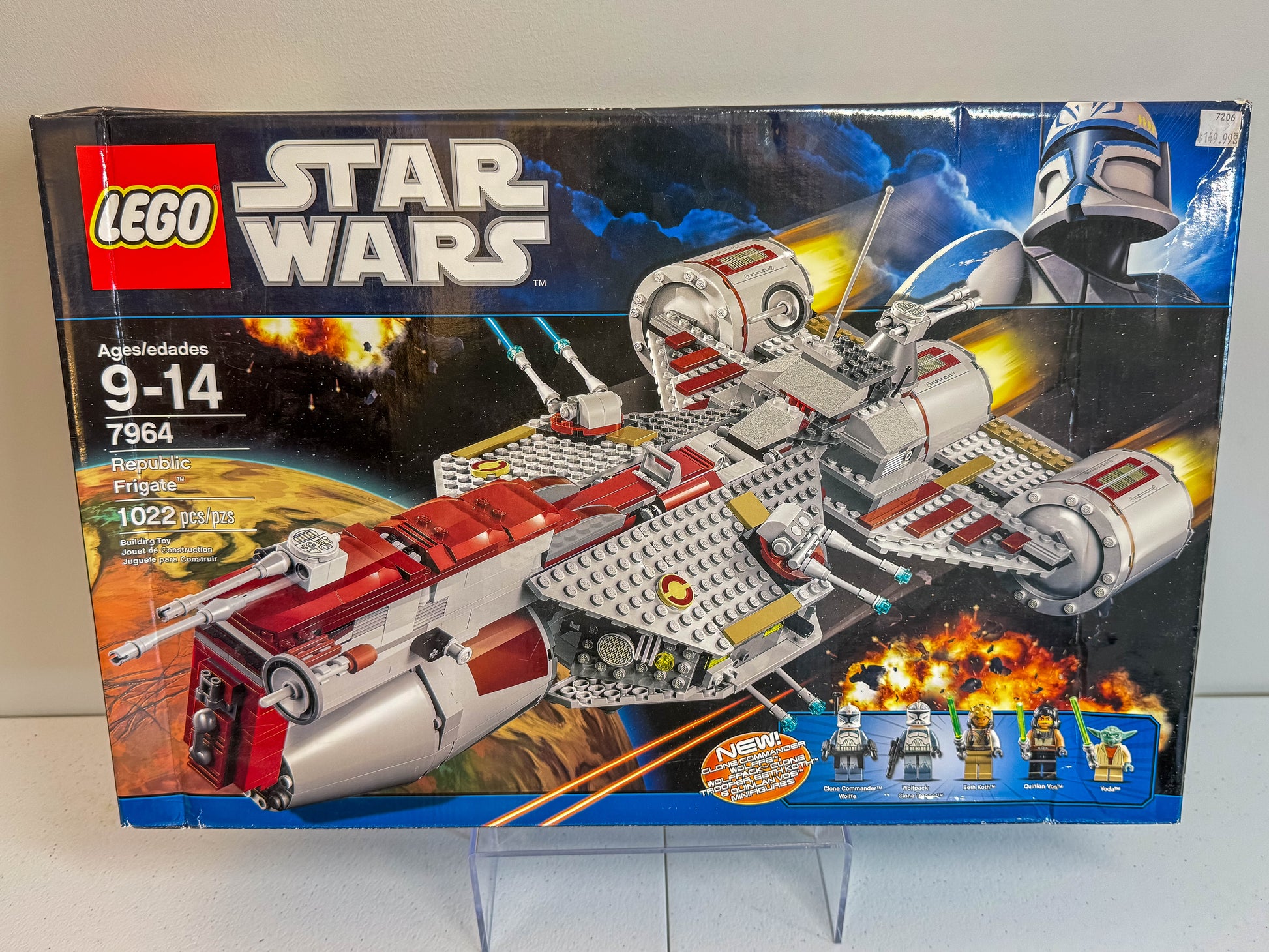 LEGO Star Wars The Clone Wars Republic Frigate 7964 New Sealed