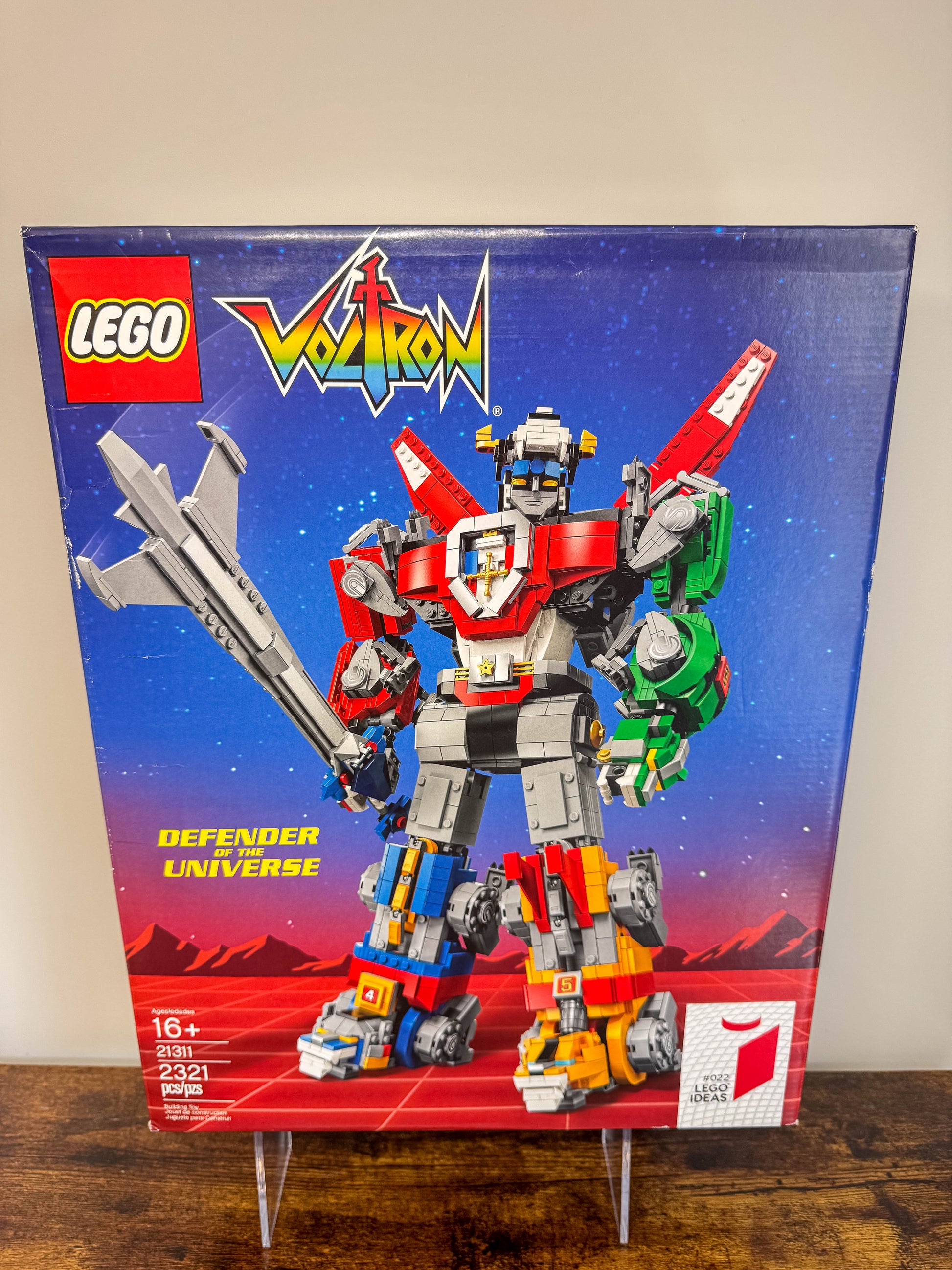 LEGO Ideas Licensed Voltron 21311 New in Factory Sealed Box