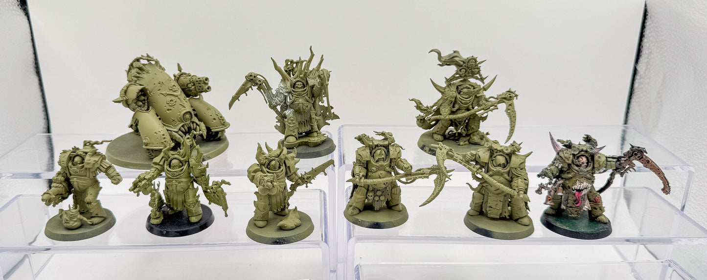 Deathshroud Terminators + Lord of Contagion & Felthius + Blight-hauler 40k Lot