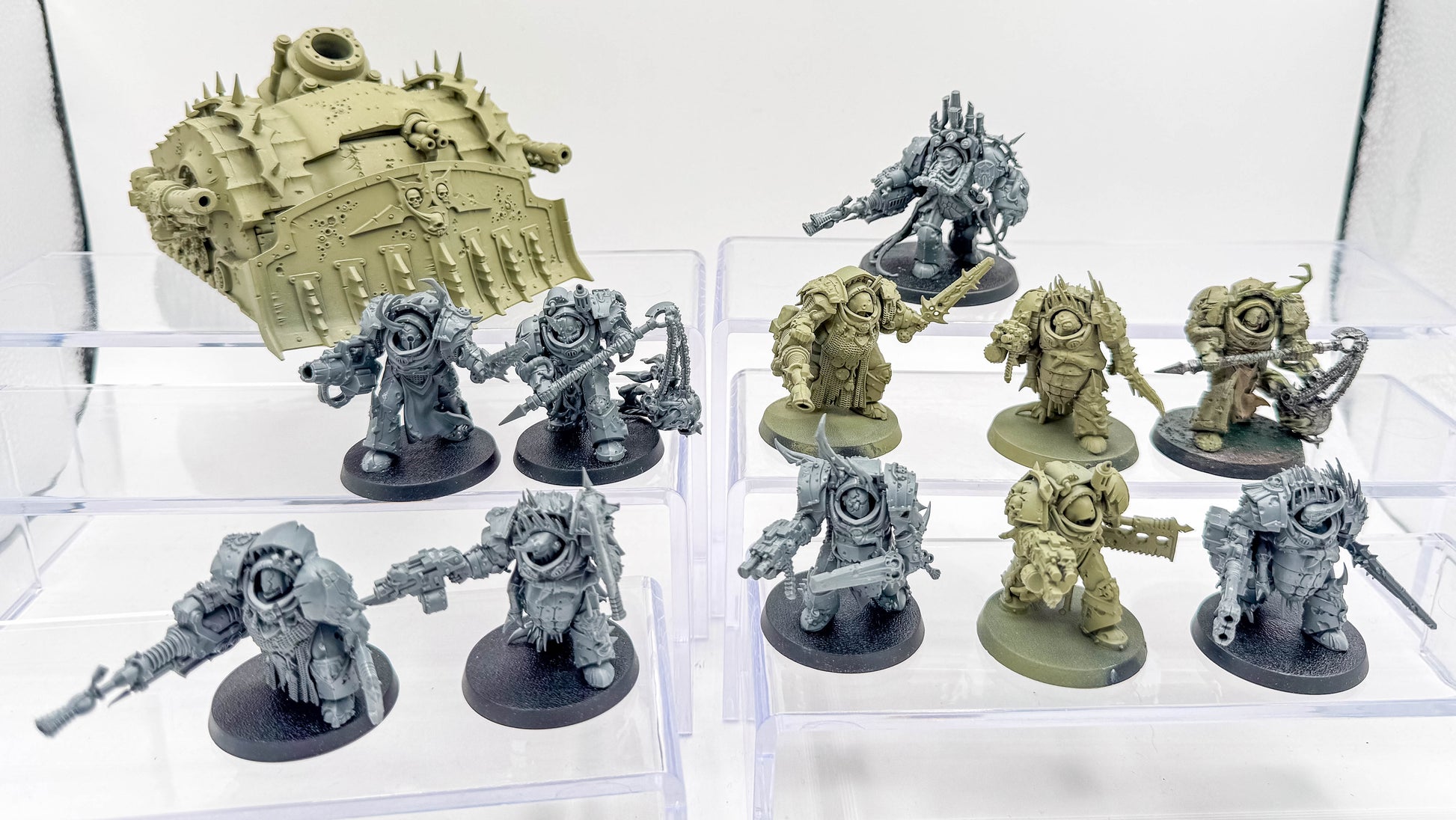 Blightlord Terminators + Lord of Virulence + Plagueburst Crawler Death Guard Lot