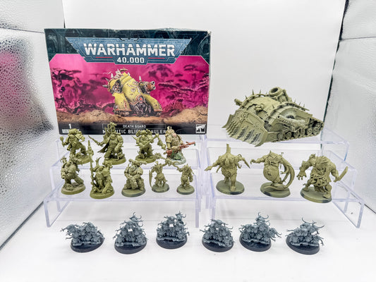 Plague Marines + Plagueburst Crawler + Nurglings + Blight Hauler + Chawn Spawn