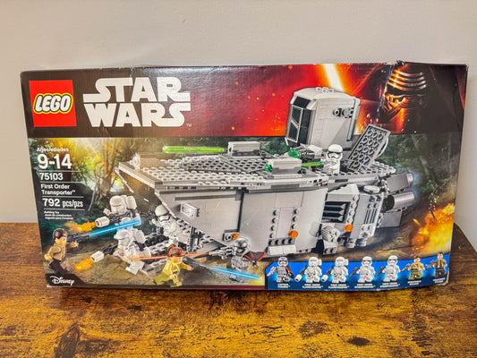 LEGO Star Wars The Force Awakens First Order Transporter 75103