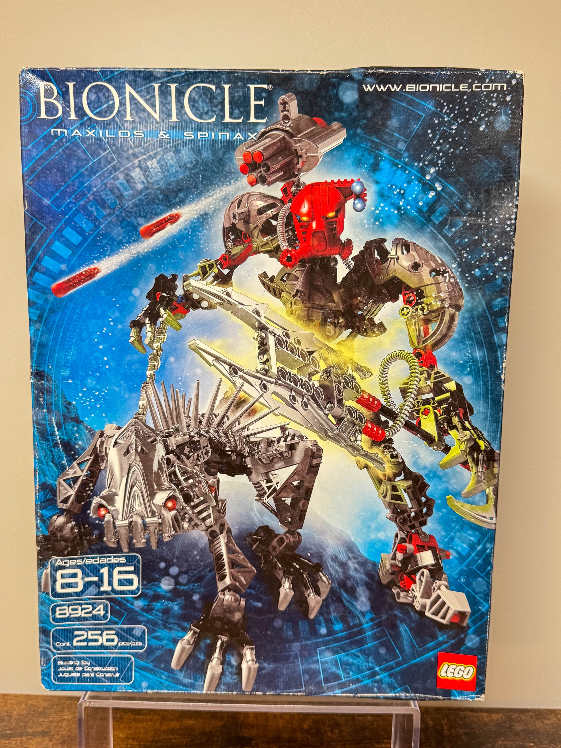 LEGO Bionicle Warriors Maxilos and Spinax 8924 New Factory Sealed
