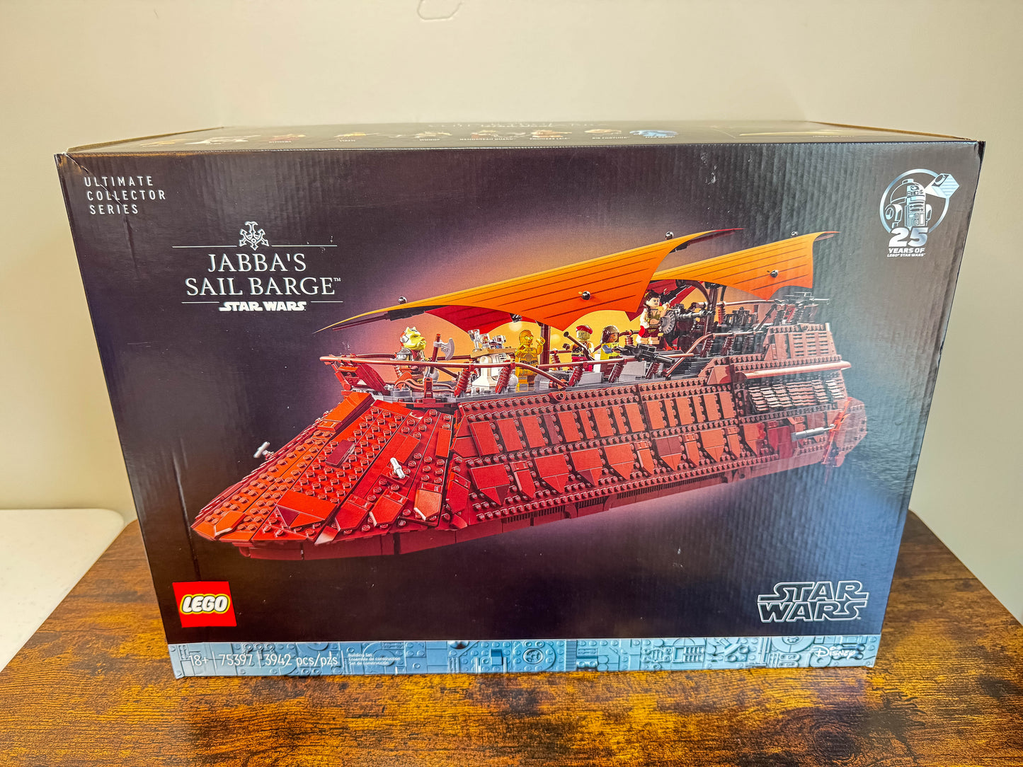 LEGO Star Wars Ultimate Collector Series Jabba's Sail Barge 75397 Factory Sealed