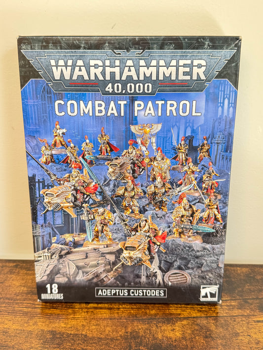 Combat Patrol Adeptus Custodes 2022 Adeptus Custodes 40K Games Workshop Unit #244