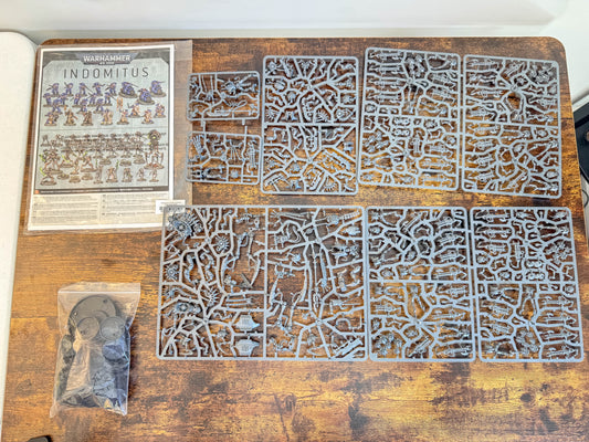 Indomitus Necrons Half Necrons Warhammer 40K Games Workshop New on Sprue Unit #235