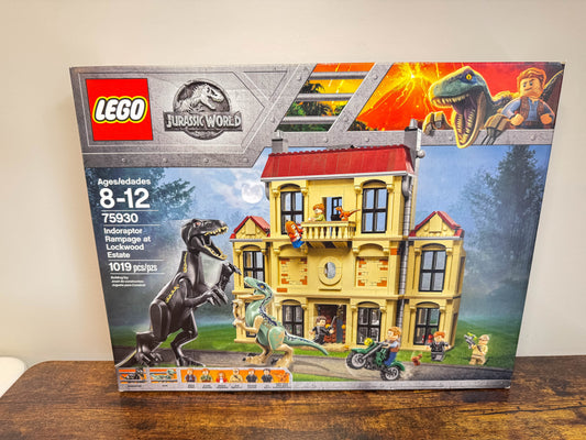LEGO Jurassic World Indoraptor Rampage at Lockwood Estate 75930 Factory Sealed Unit #269