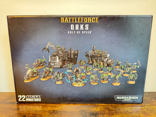 Kult of Speed Orks Warhammer 40K Games Workshop Unit #294