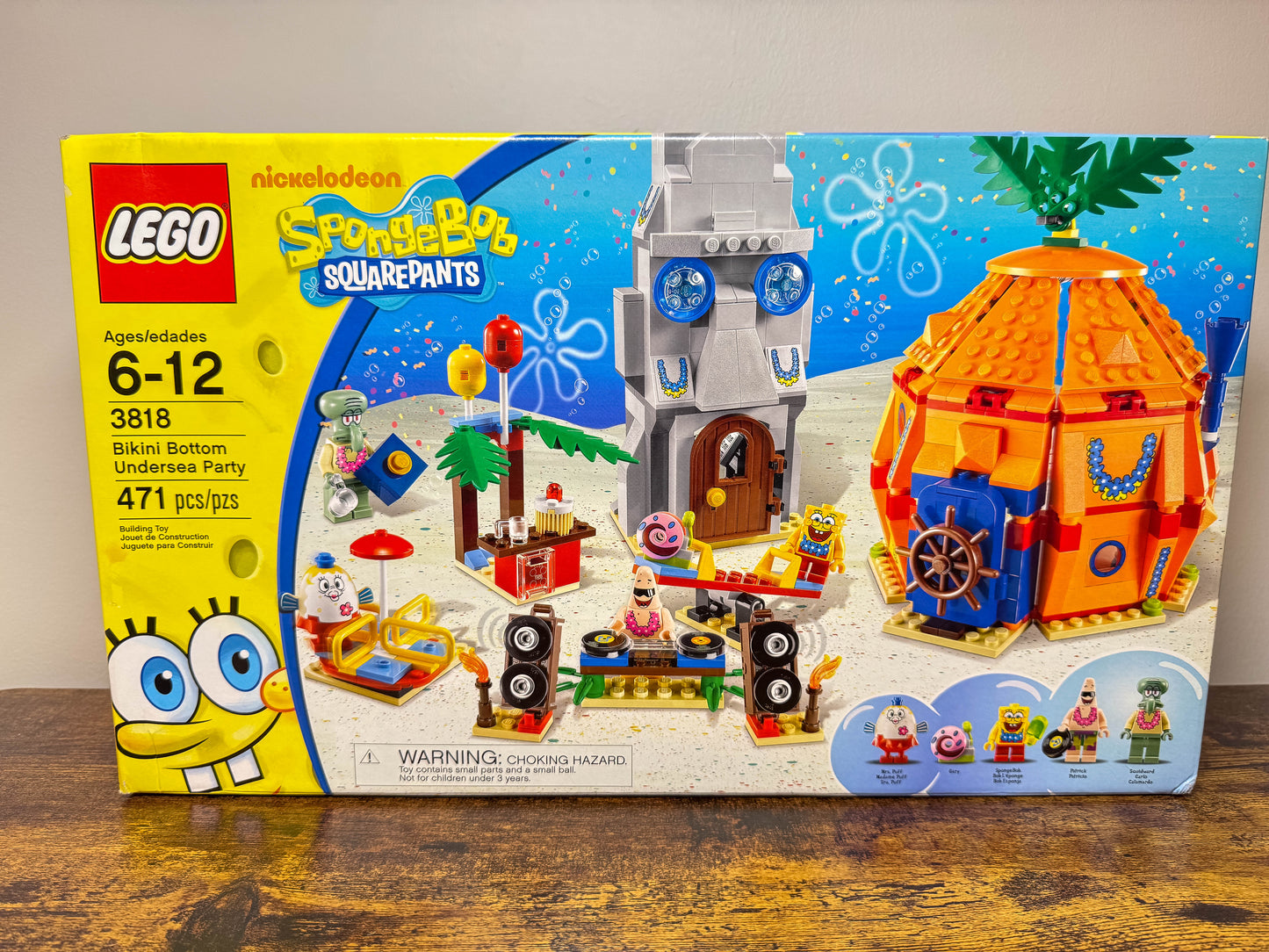 LEGO SpongeBob SquarePants Bikini Bottom Undersea Party 3818 Factory Sealed Unit #281