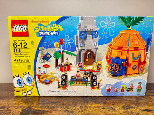 LEGO SpongeBob SquarePants Bikini Bottom Undersea Party 3818 Factory Sealed Unit #281