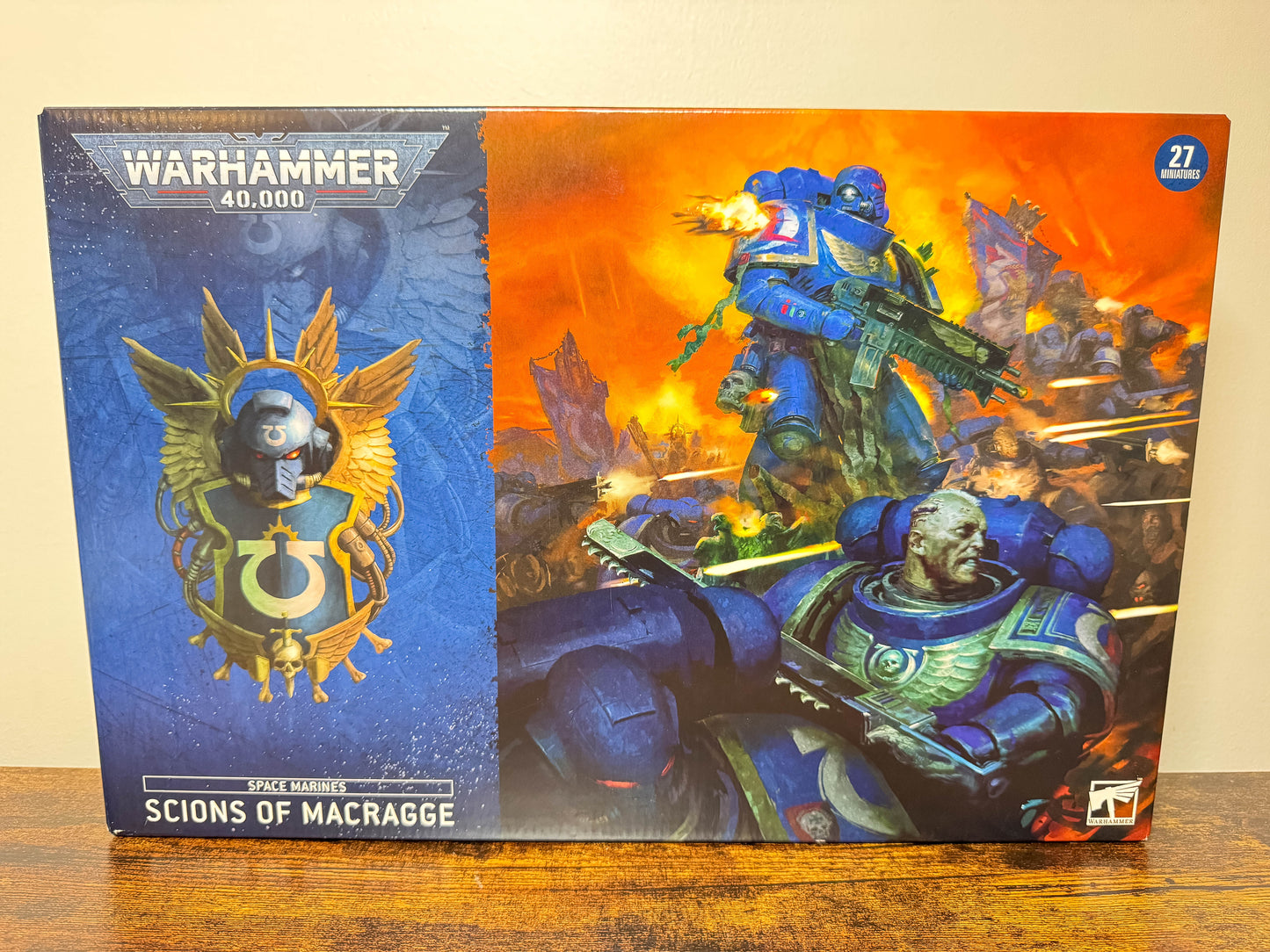 Scions of Macragge Battleforce Space Marines Warhammer 40K Games Workshop Unit #295