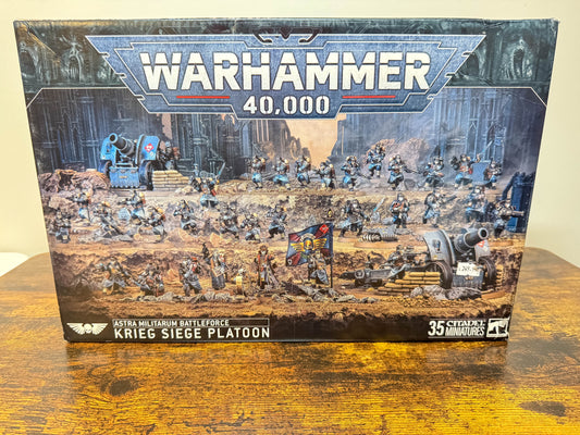 Krieg Siege Platoon Battleforce Astra Militarum Warhammer 40K Games Workshop Unit #313