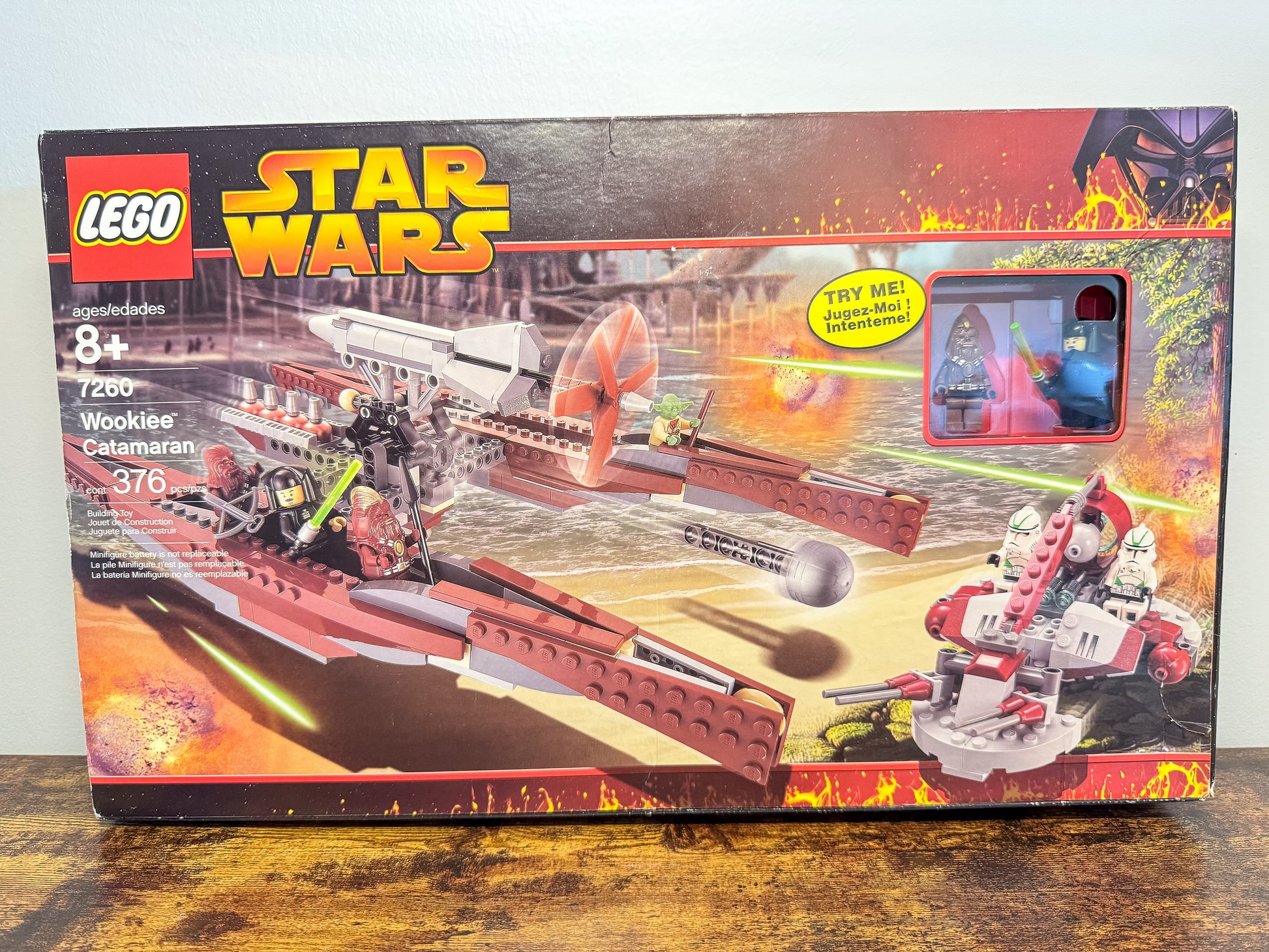 LEGO Star Wars Episode III Wookiee Catamaran 7260 Factory Sealed Unit #338