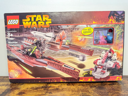 LEGO Star Wars Episode III Wookiee Catamaran 7260 Factory Sealed Unit #338