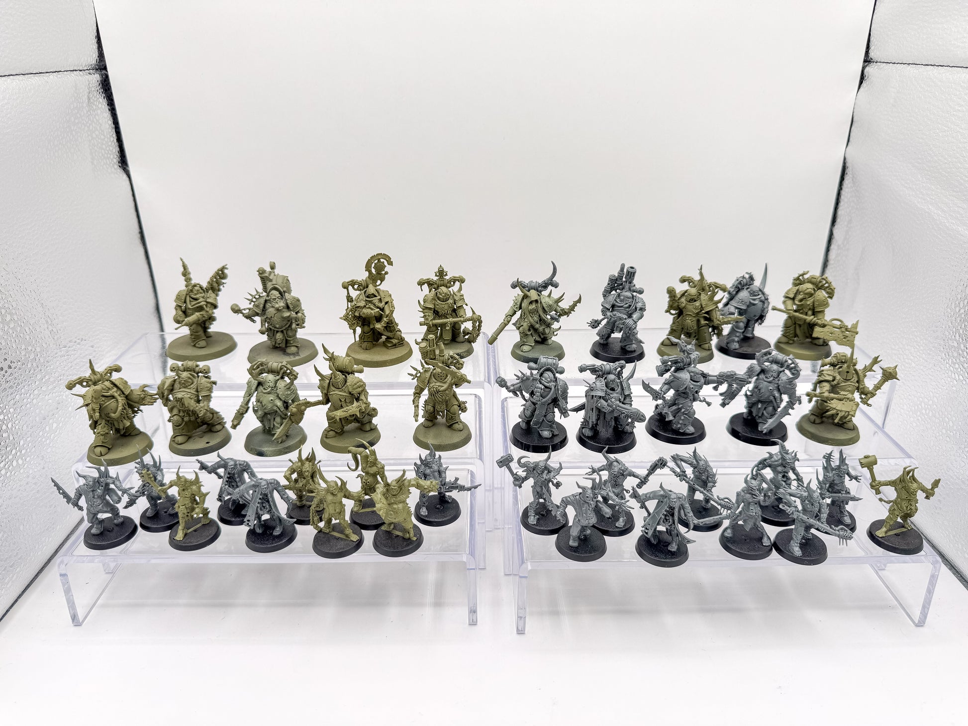 Plague Marines + Characters + Poxwalkers + Death Guard Lot Unit #410