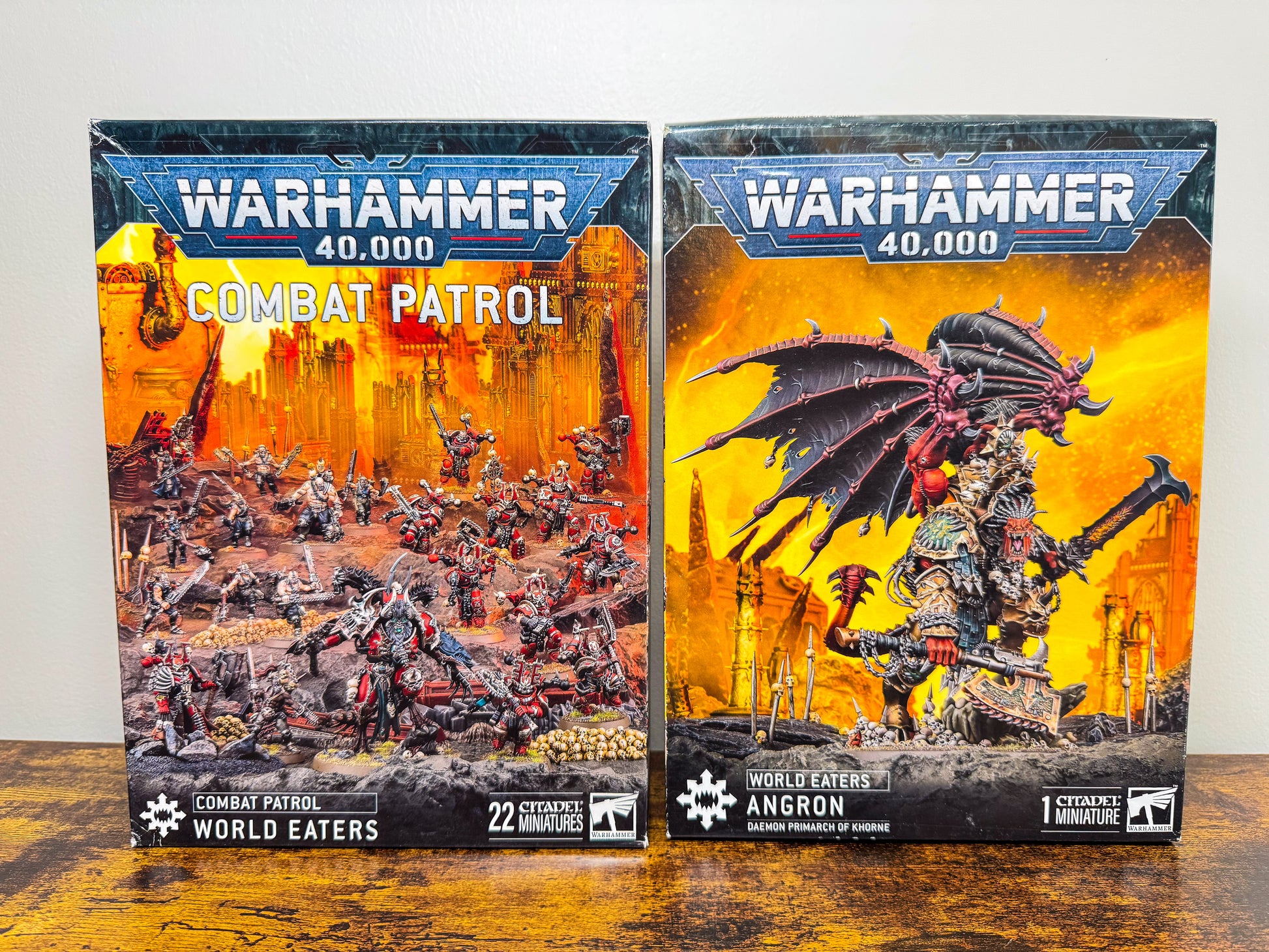 Angron + Combat Patrol World Eaters Army Lot Warhammer 40K Unit #429