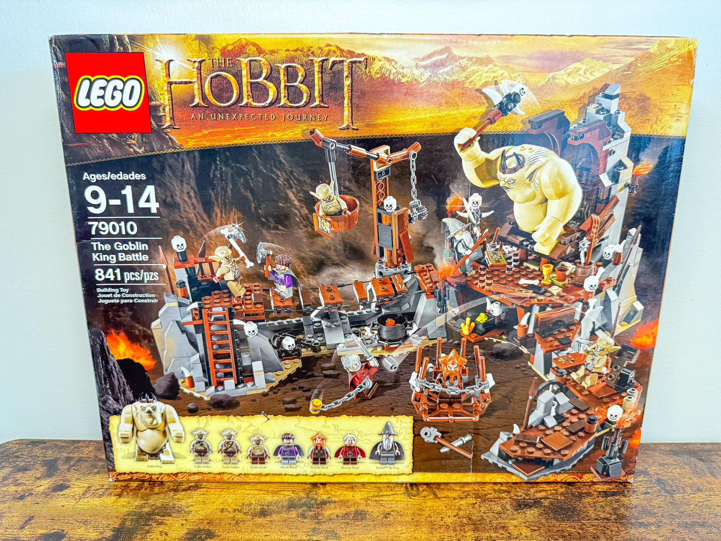LEGO The Hobbit An Unexpected Journey The Goblin King Battle 79010 Factory Seale Unit #332