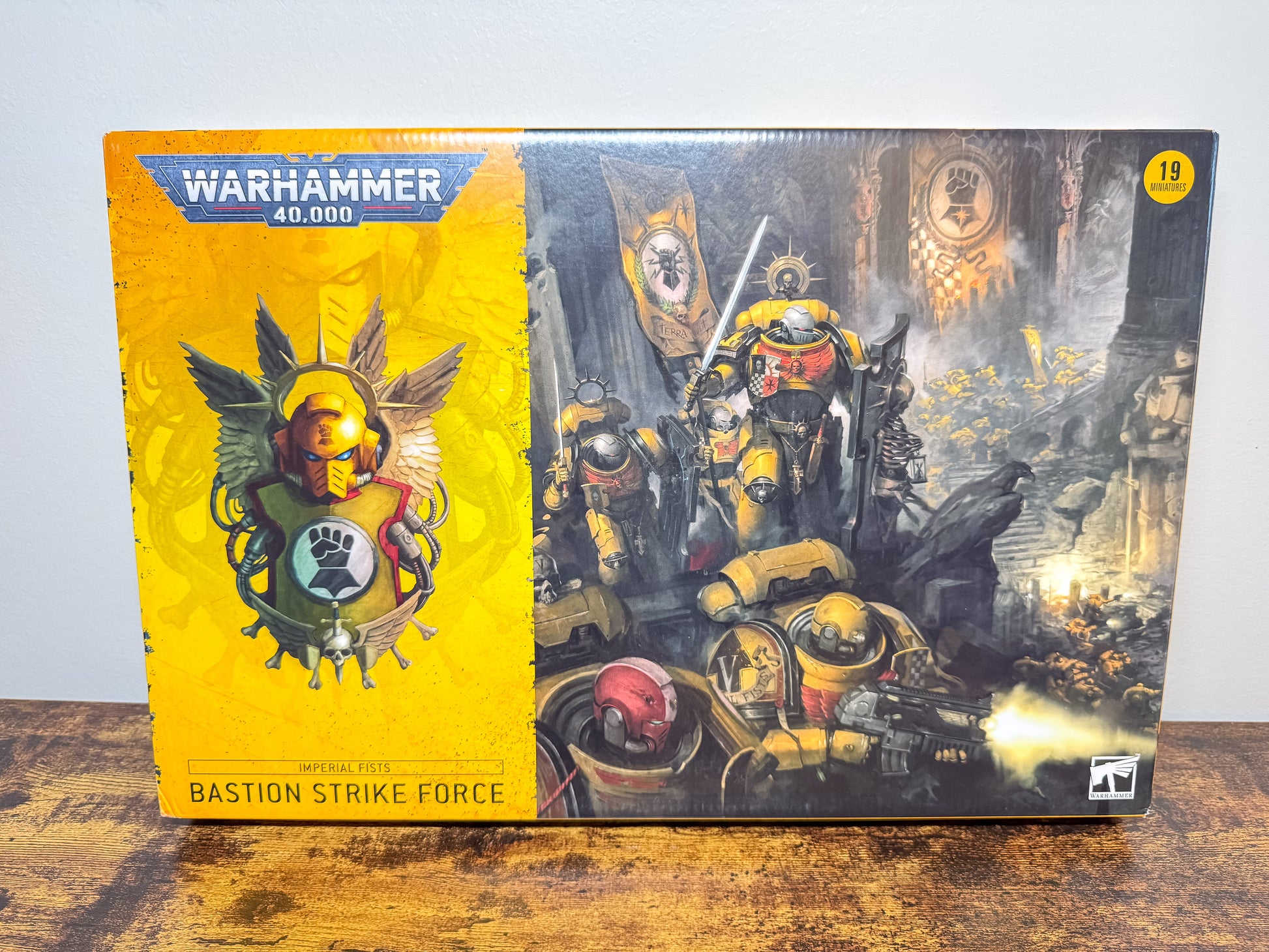 Bastion Strike Force Imperial Fists Warhammer 40K Games Workshop Unit #386