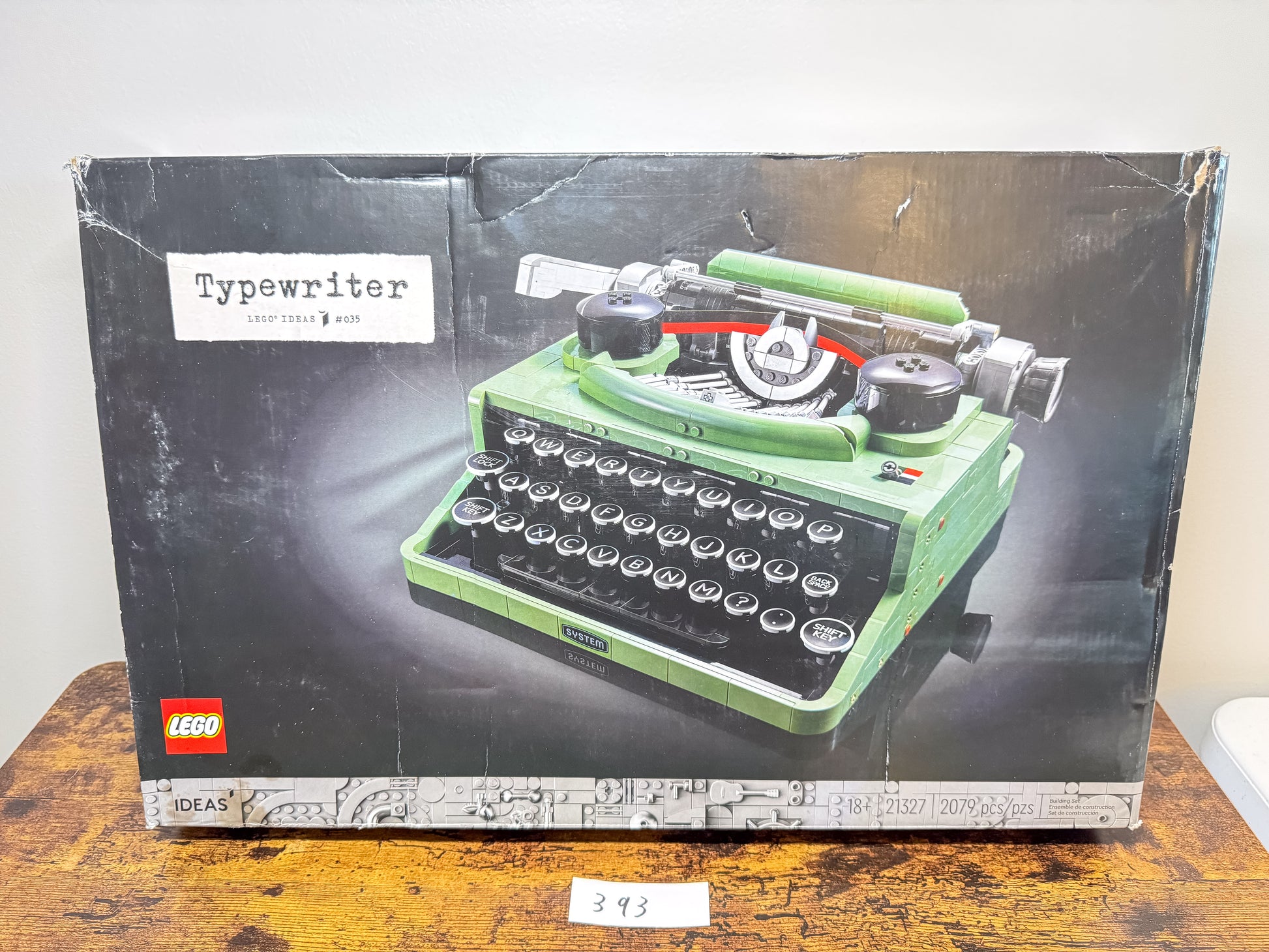 LEGO Ideas Typewriter 21327 Factory Sealed Damaged Box Unit #393