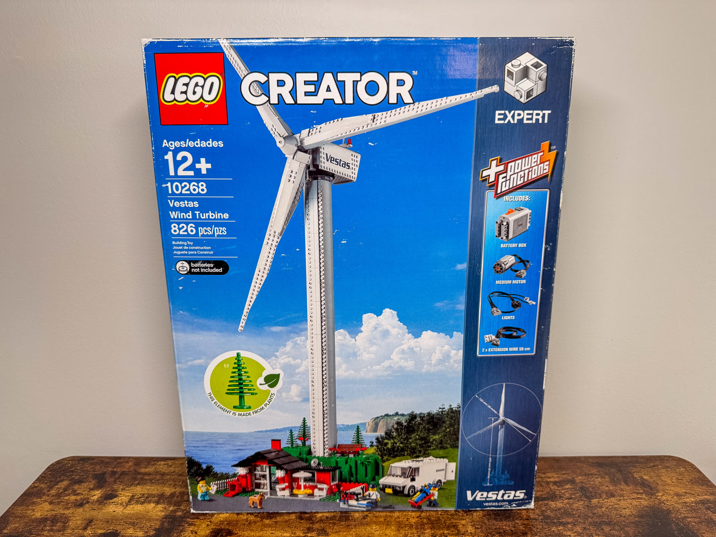 LEGO Icons Vestas Wind Turbine 10268 Factory Sealed Unit #373