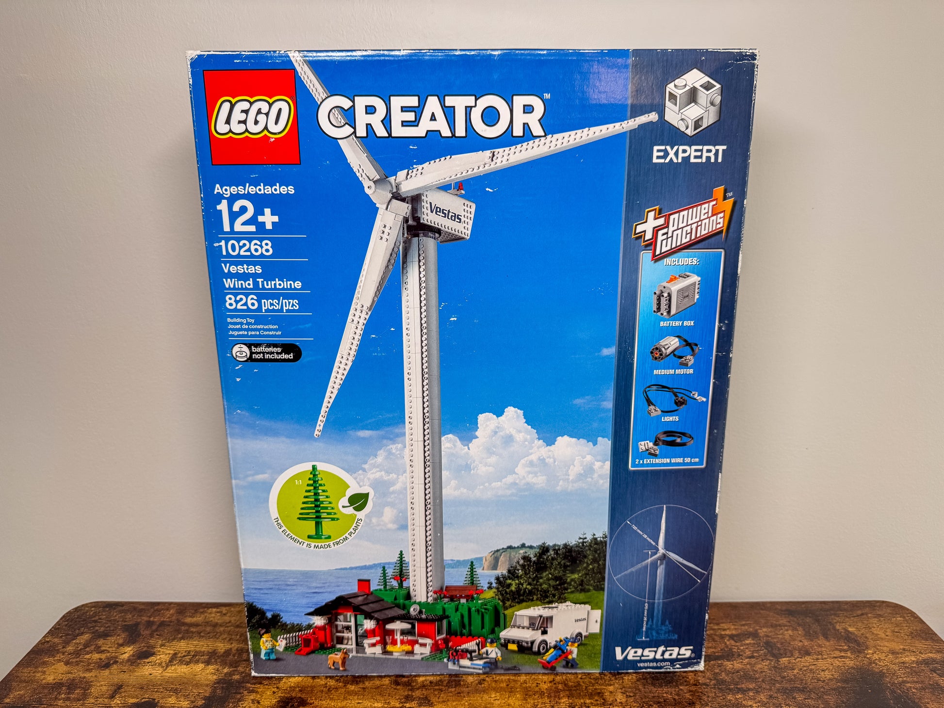 LEGO Icons Vestas Wind Turbine 10268 Factory Sealed Unit #373