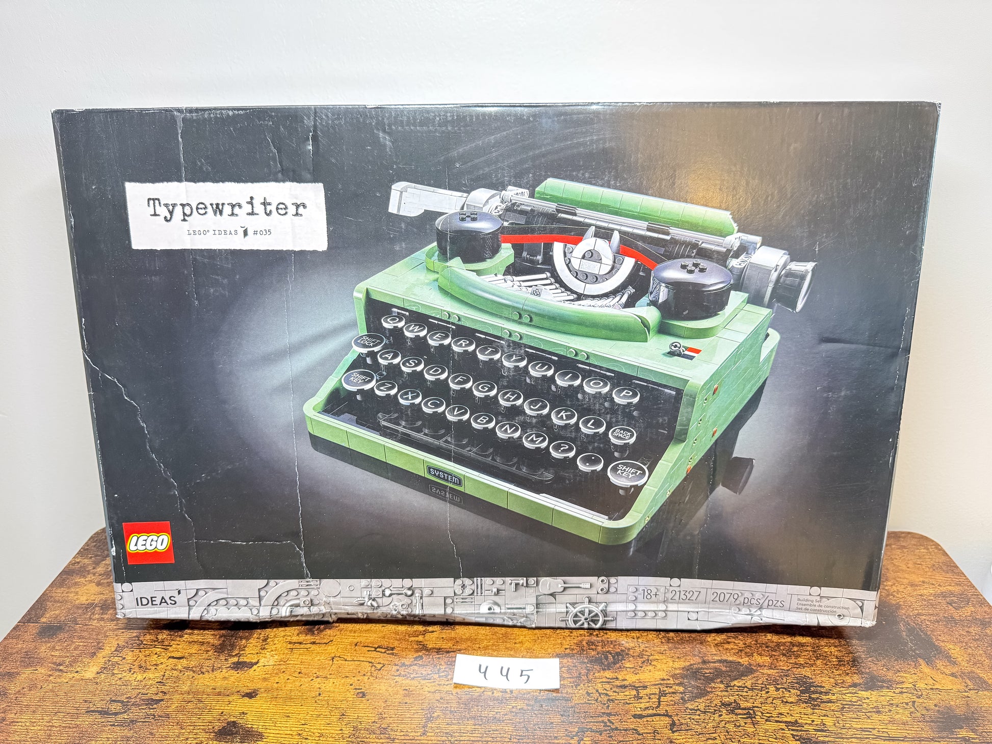 LEGO Ideas Typewriter 21327 Factory Sealed Damaged Box Unit #445