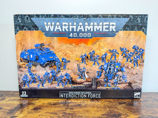 Interdiction Force Space Marines Warhammer 40K Games Workshop Unit #385