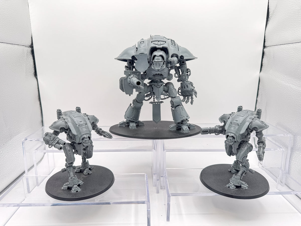 Knight Questoris + Armigers Imperial Knights Warhammer 40k Games Workshop Unit #438