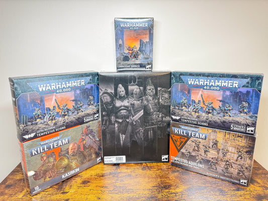 Kill Team Tempestus Aquilons Taurox Astra Militarum Army Lot Warhammer 40K Unit #474