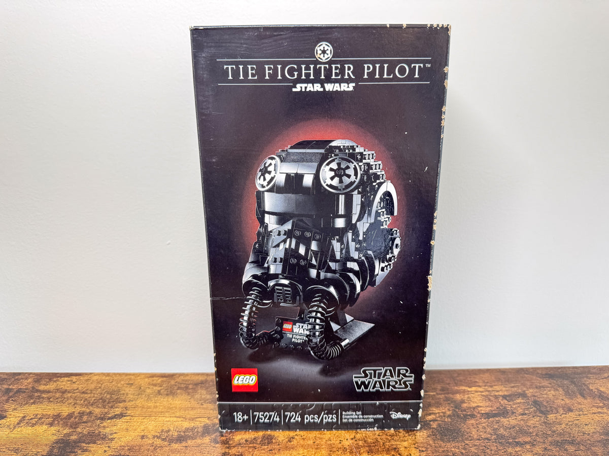 LEGO Star Wars Helmet Collection TIE Fighter Pilot 75274 Factory Sealed Unit #450