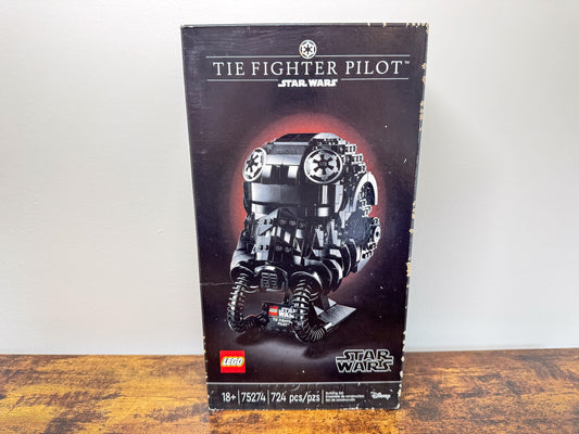 LEGO Star Wars Helmet Collection TIE Fighter Pilot 75274 Factory Sealed Unit #450