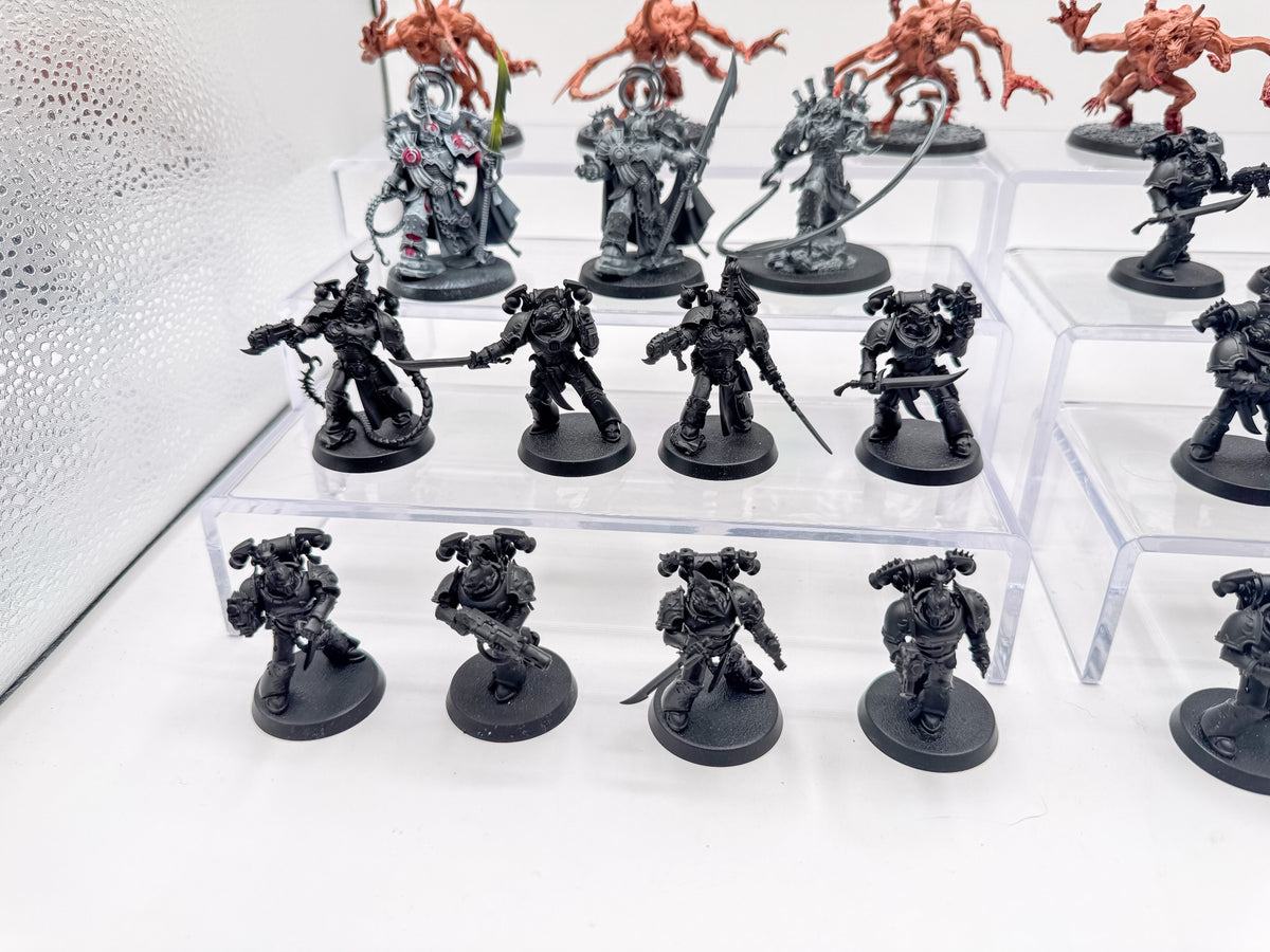 Daemon Prince Chaos Spawn Tormentors Emperor's Children Army Lot Warhammer 40K Unit #556