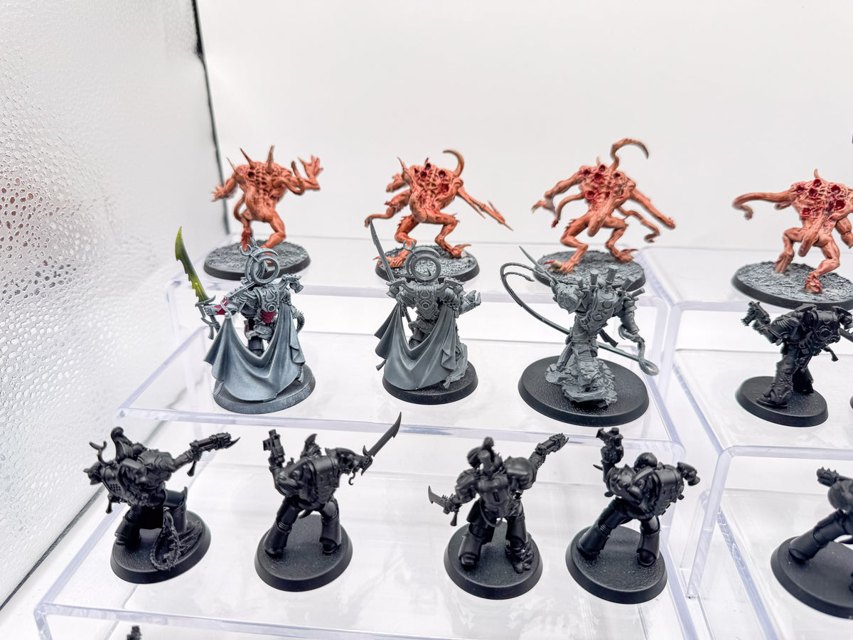 Daemon Prince Chaos Spawn Tormentors Emperor's Children Army Lot Warhammer 40K Unit #556
