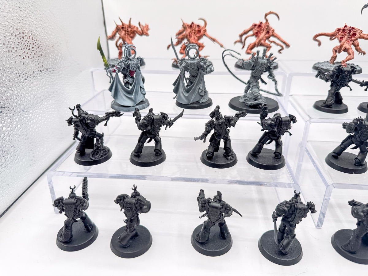 Daemon Prince Chaos Spawn Tormentors Emperor's Children Army Lot Warhammer 40K Unit #556