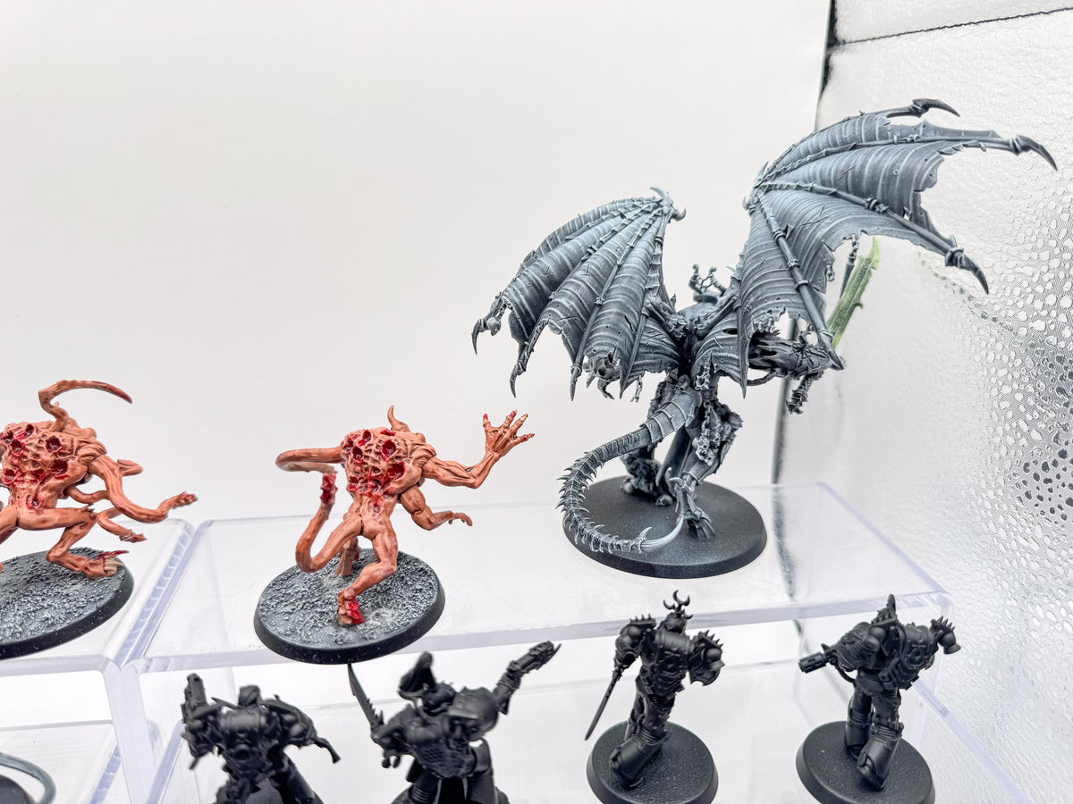 Daemon Prince Chaos Spawn Tormentors Emperor's Children Army Lot Warhammer 40K Unit #556