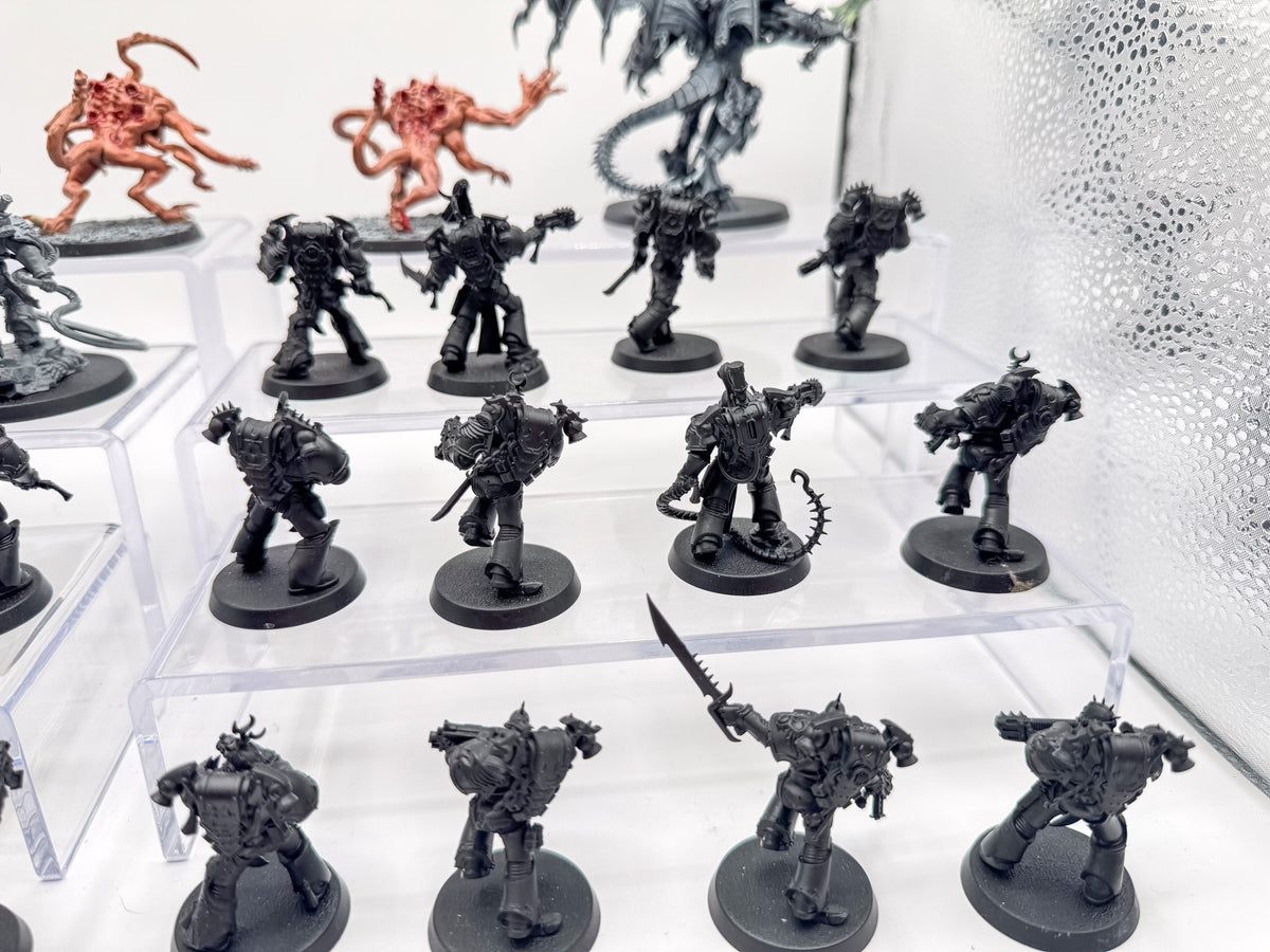 Daemon Prince Chaos Spawn Tormentors Emperor's Children Army Lot Warhammer 40K Unit #556