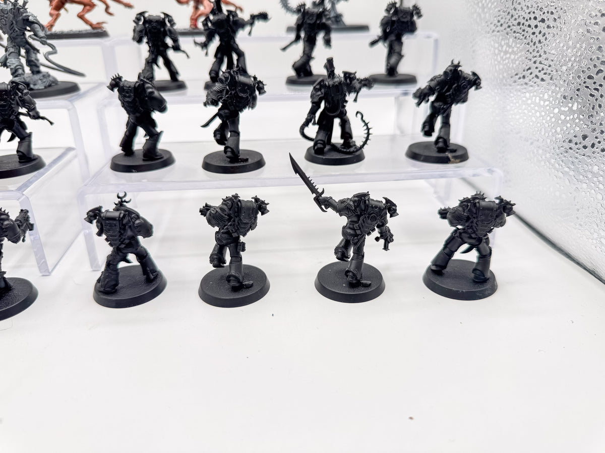 Daemon Prince Chaos Spawn Tormentors Emperor's Children Army Lot Warhammer 40K Unit #556
