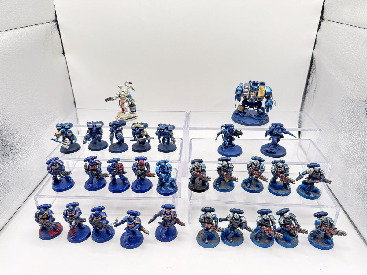 Lieutenant with Combi-weapon Space Marines Army Lot Warhammer 40K Games Workshop Unit #562