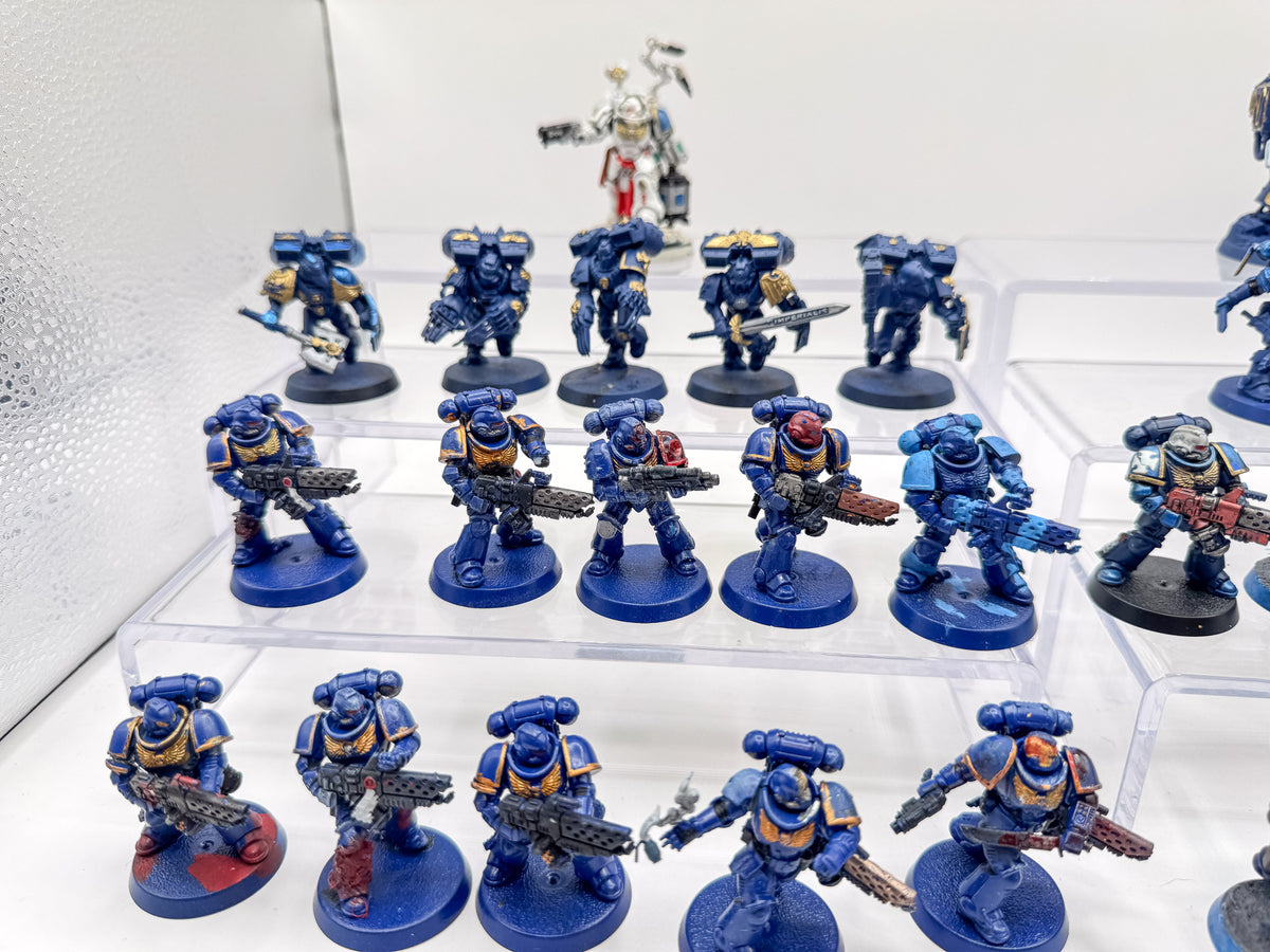 Lieutenant with Combi-weapon Space Marines Army Lot Warhammer 40K Games Workshop Unit #562