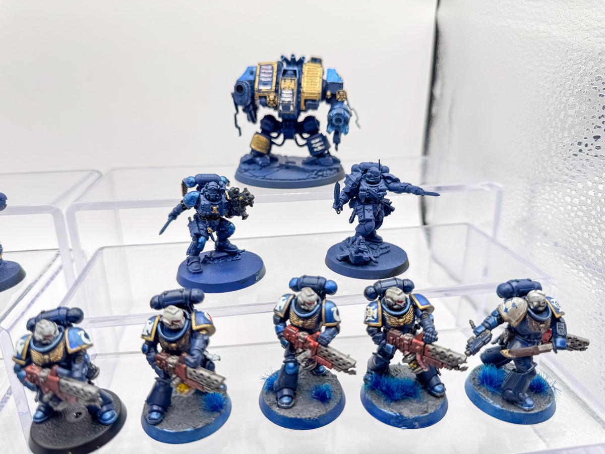 Lieutenant with Combi-weapon Space Marines Army Lot Warhammer 40K Games Workshop Unit #562