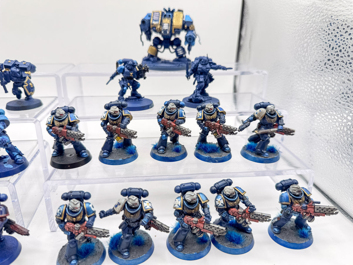 Lieutenant with Combi-weapon Space Marines Army Lot Warhammer 40K Games Workshop Unit #562
