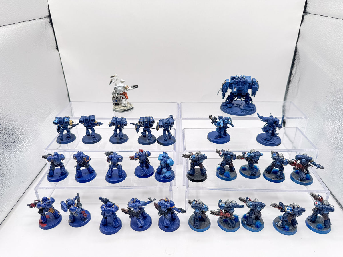 Lieutenant with Combi-weapon Space Marines Army Lot Warhammer 40K Games Workshop Unit #562